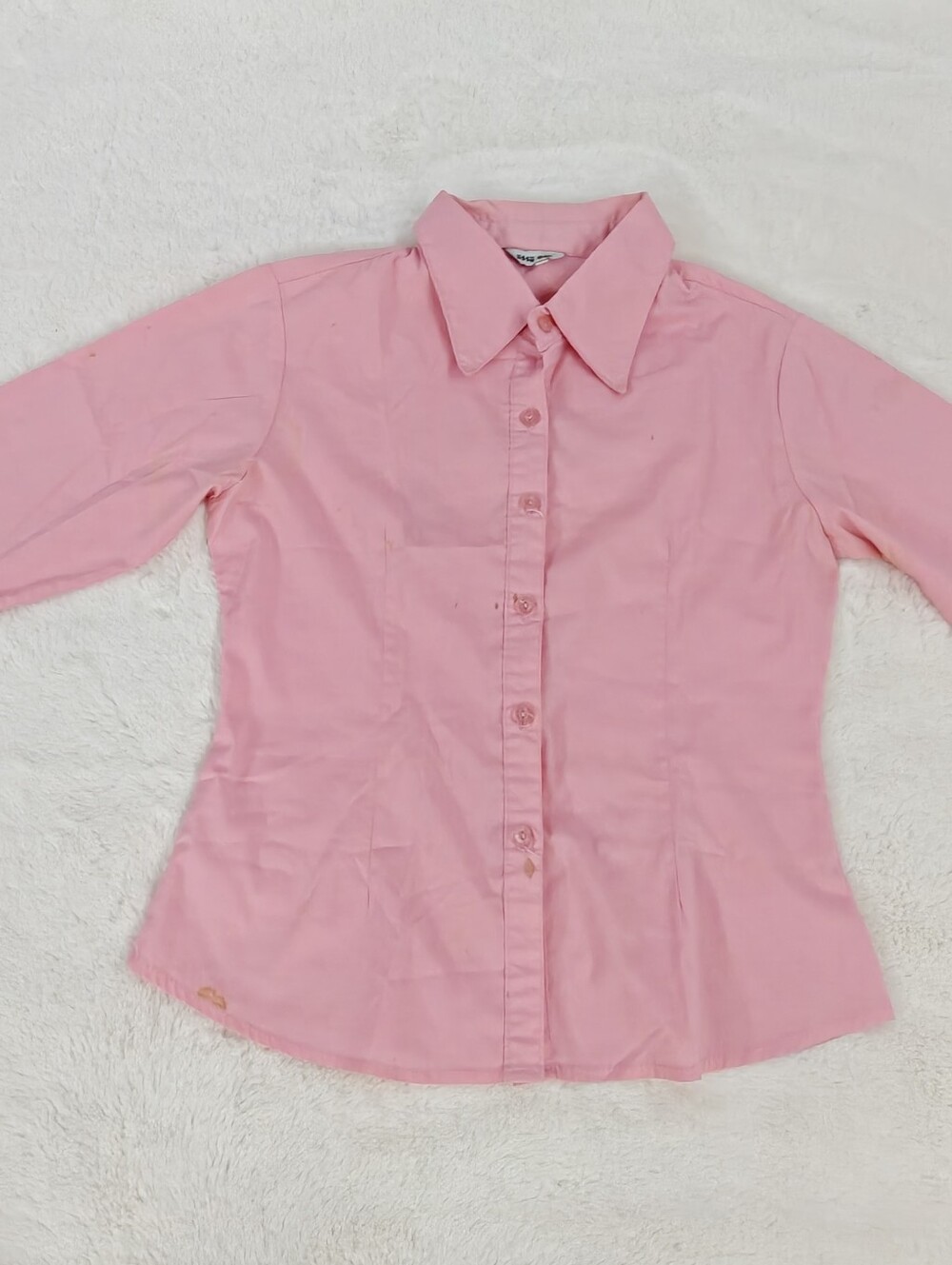 Chadwicks Button-Down Shirt XXS Pink